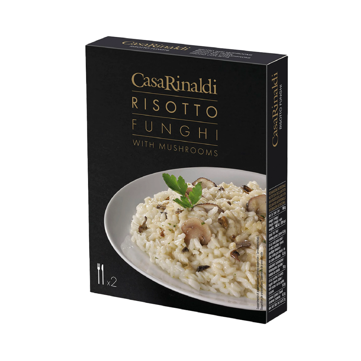 Risotto Funghi (con hongos) E/Cart�n (Italia)      