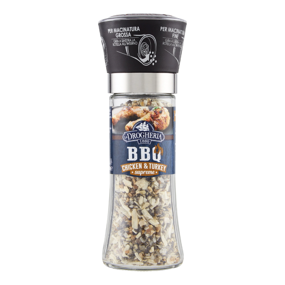 BBQ Chicken and turkey (molinillo recargable) 135g      