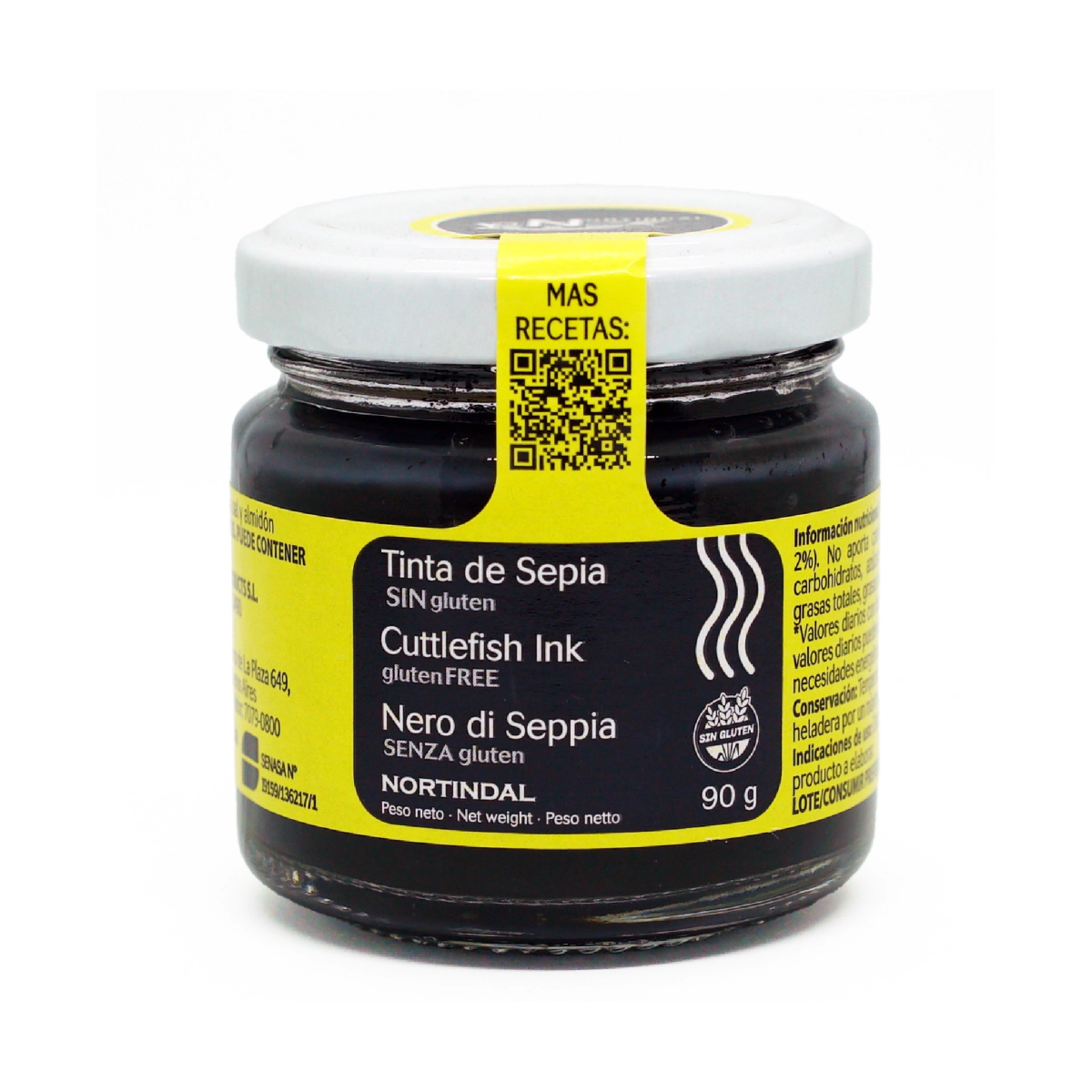 Tinta de sepia 90 g E/vidrio Espa�a      