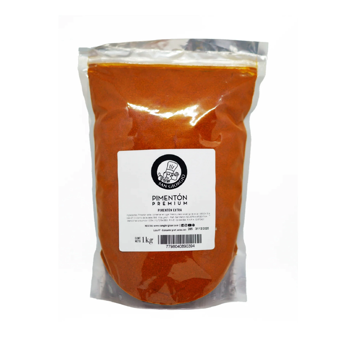 Pimenton Premium 1Kg SG      