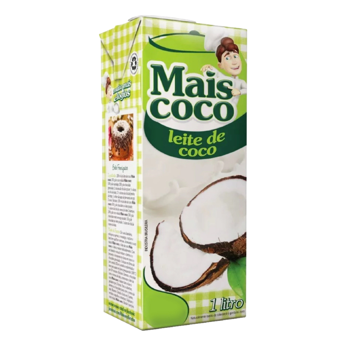 Leche de Coco 1000cc Tetra Brik Mais Coco      