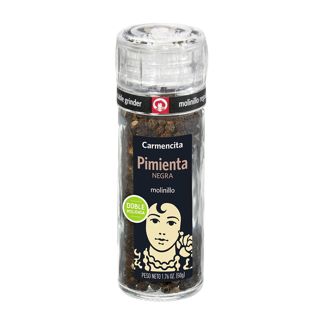 Pimienta Negra c/mol 50gr Carmencita Espa�a      
