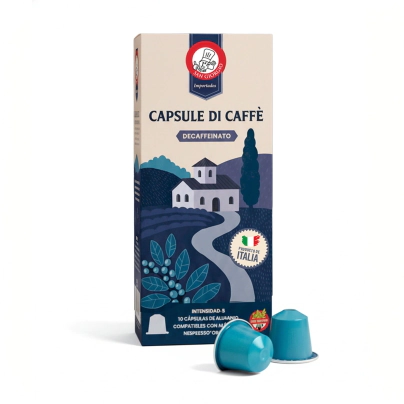 C&aacute;psulas de caf&eacute; DECAFFEINATO - Sin Tacc      
